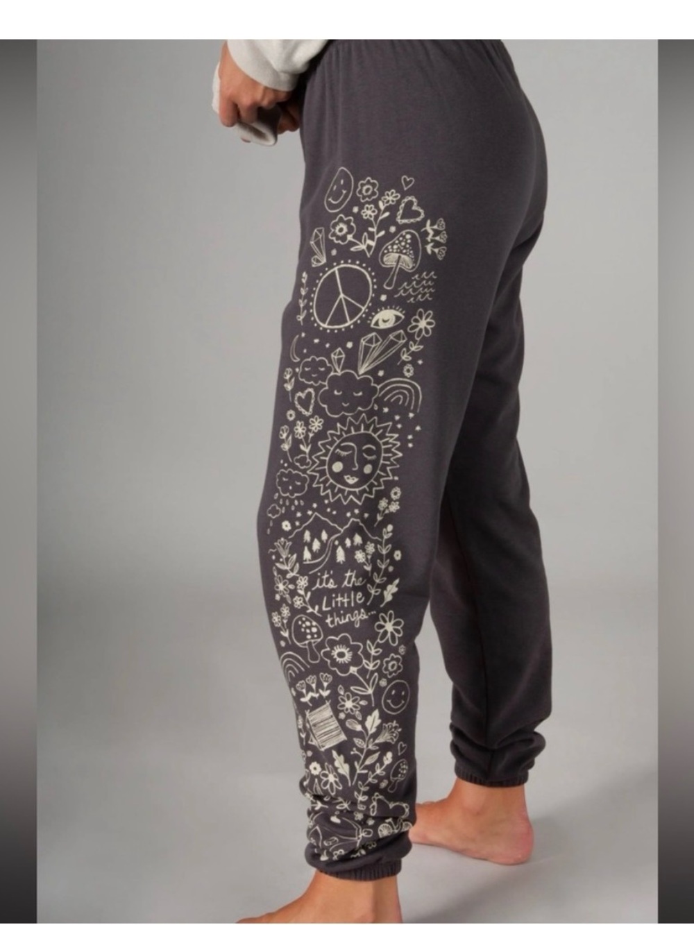 Natural Life Quinn Joggers Hippy Print Bohemian Size XS